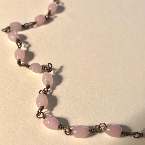 Faux bone necklace - Picture 3 of 11